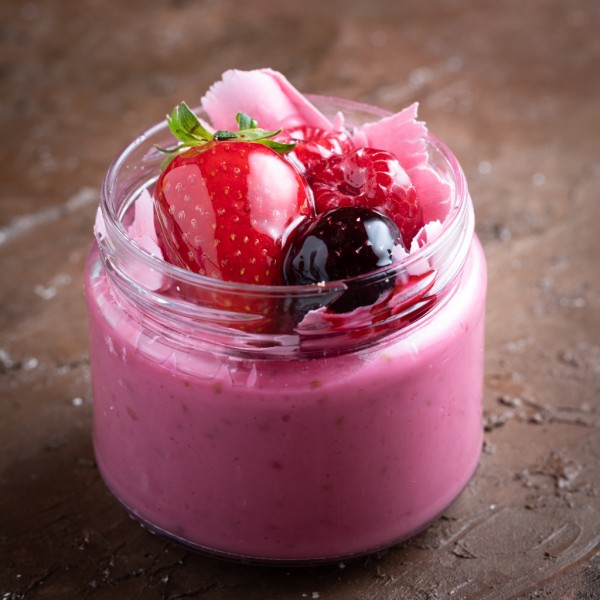 Orman Meyveli Panna Cotta